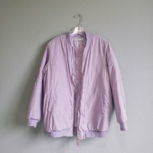 Spinns Lilac Purple Bomber Jacket Japanese Size M